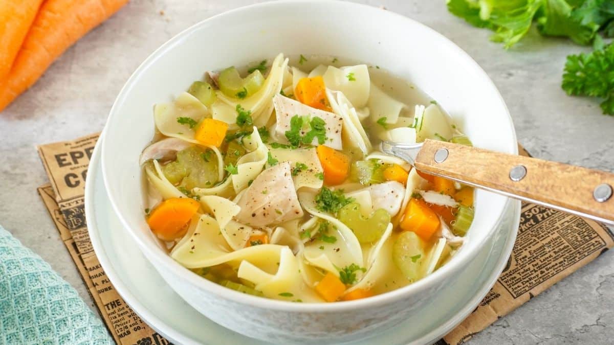 German Chicken Noodle Soup