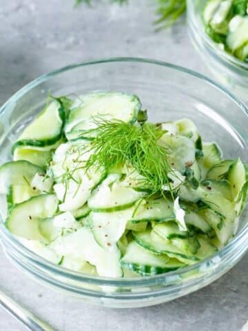 german cucumber salad recipe