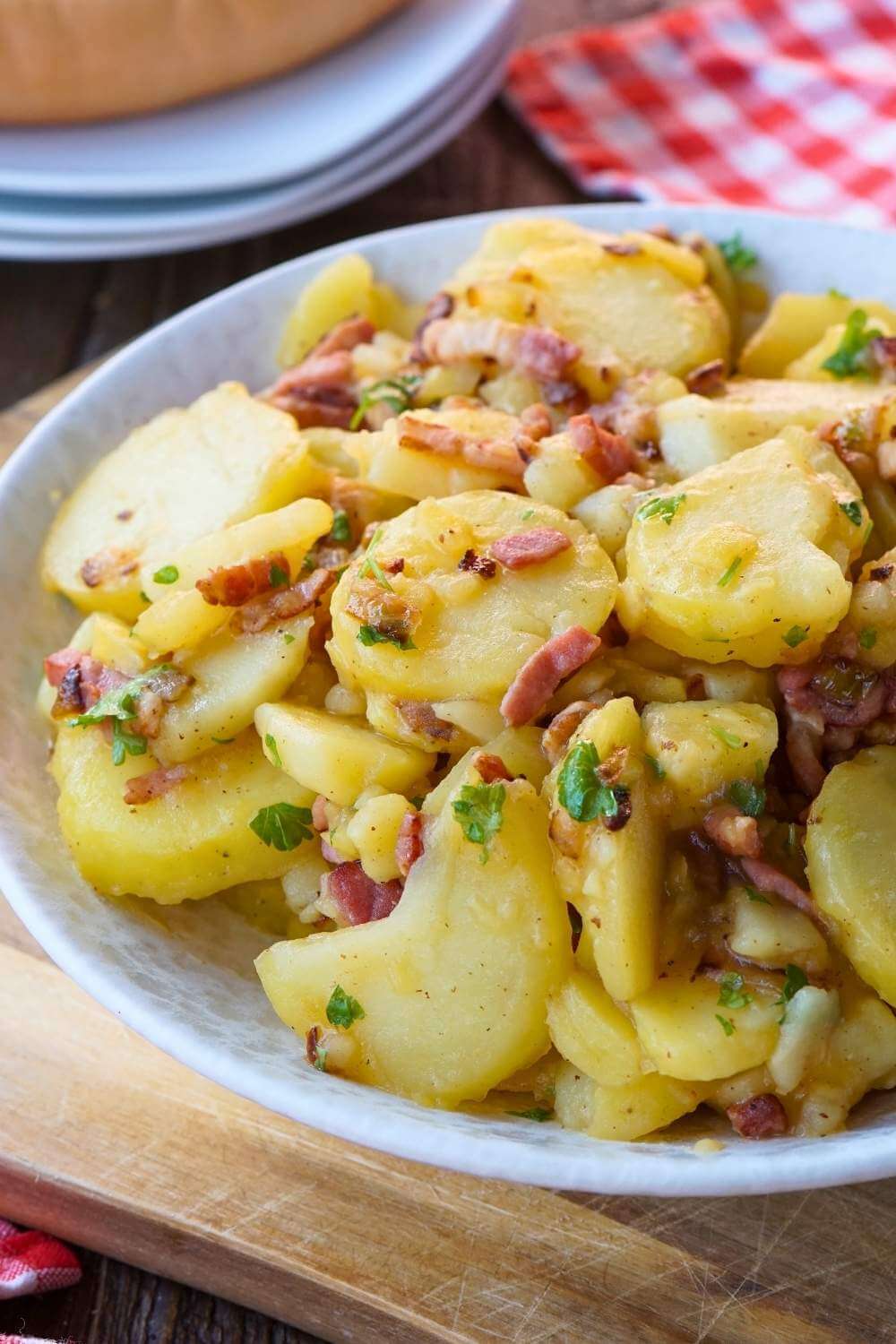 German Warm Potato Salad Recipe