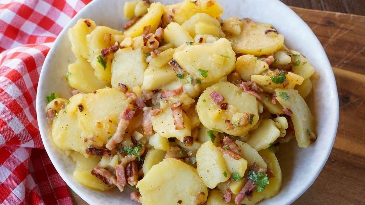 German Warm Potato Salad